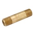Anderson Metals Pipe Nipple Brass 3/8 X 1-1/2 736113-0624